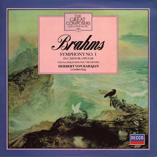 Johannes Brahms : Symphony No. 1 In C Minor, Opus 68 (LP, Album, RE)