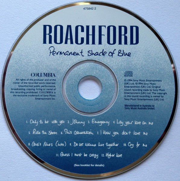 Roachford : Permanent Shade Of Blue (CD, Album + CD + Ltd)