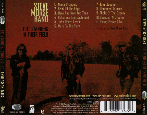 Steve Morse Band : Out Standing In Their Field (CD, Album)
