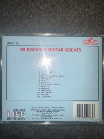 Unknown Artist : 22 Rocking Guitar Greats (CD, Album)