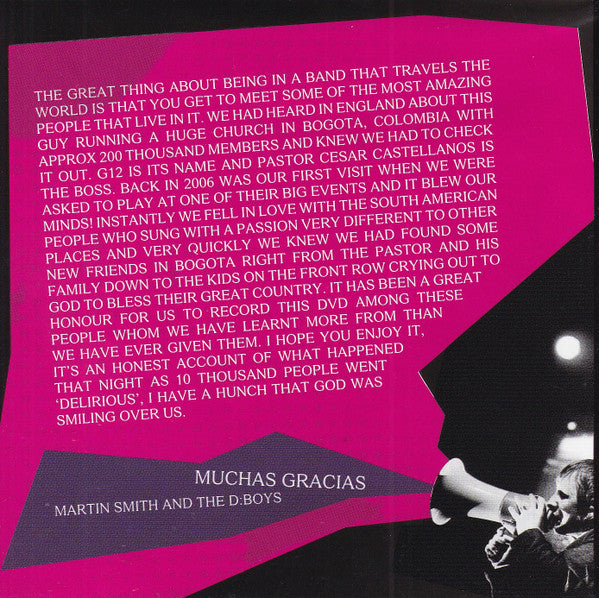 Delirious? : My Soul Sings - Live From G12 Bogota, Colombia (DVD-V, NTSC + CD, Album)