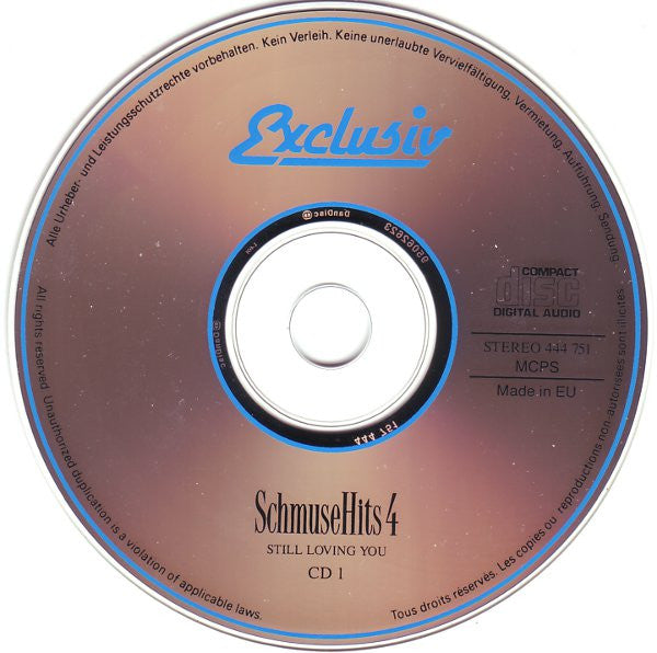 Various : Schmusehits 4 - CD 1 - Still Loving You (CD, Comp)