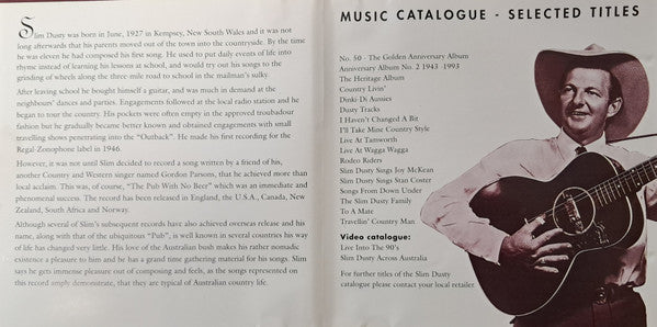 Slim Dusty : Travellin' Guitar (CD, Comp)