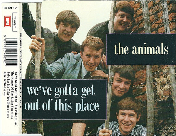The Animals : We've Gotta Get Out Of This Place (CD, Single)