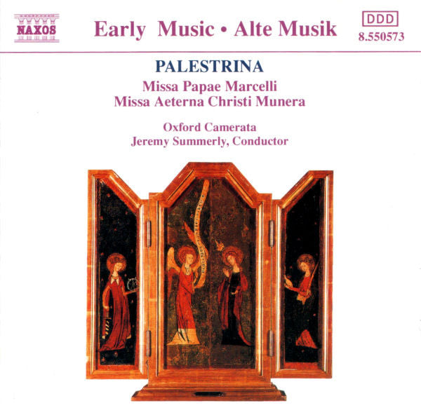 Palestrina* - Oxford Camerata, Jeremy Summerly : Missa Papea Marcelli • Missa Aeterna Christi Munera (CD, Album, RP)