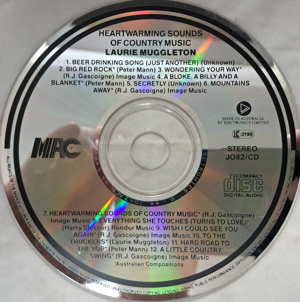 Laurie Muggleton : Heartwarming Sounds Of Country Music (CD, Album)