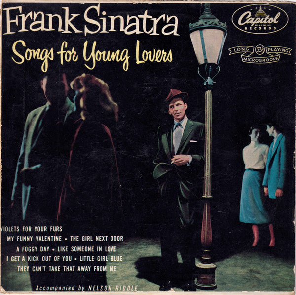 Frank Sinatra : Songs For Young Lovers (10", Album, Mono)