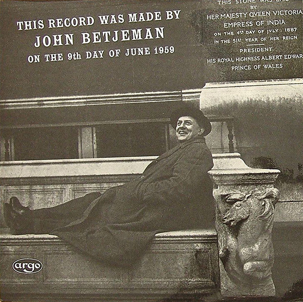 John Betjeman : John Betjeman Reads Selected Poems (Volume Two) (LP, Mono, RE)