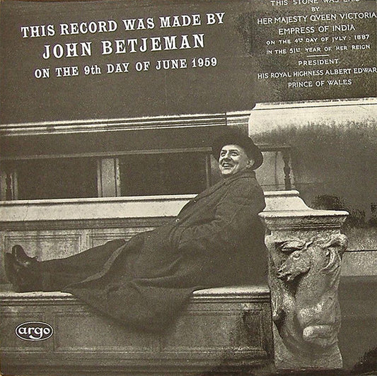 John Betjeman : John Betjeman Reads Selected Poems (Volume Two) (LP, Mono, RE)