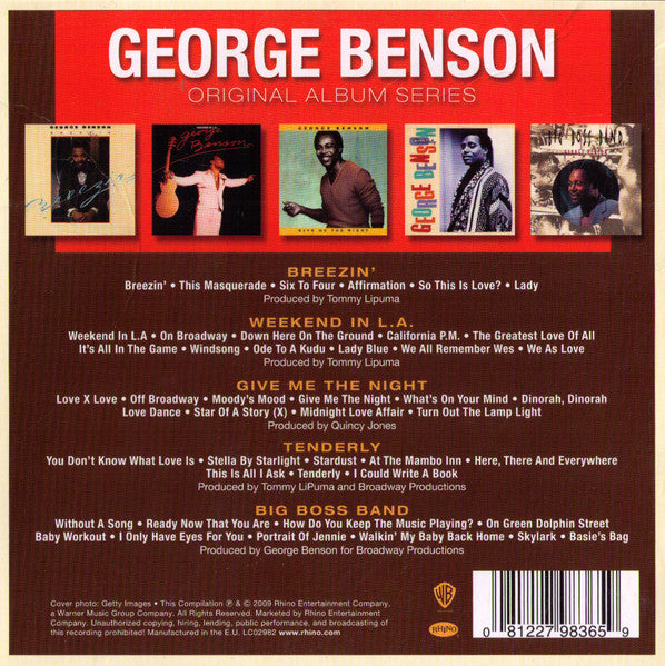 George Benson : Original Album Series (5xCD, Album, Comp, Box)