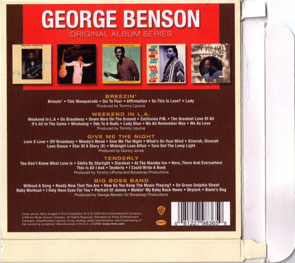 George Benson : Original Album Series (5xCD, Album, Comp, Box)