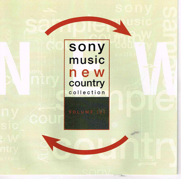 Various : Sony Music New Country Collection Volume 2 (CD, Promo, Smplr)