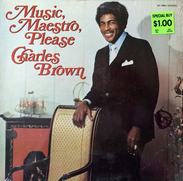 Charles Brown : Music, Maestro, Please (LP)
