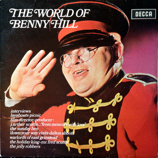 Benny Hill : The World Of Benny Hill (LP, Album, Mono)