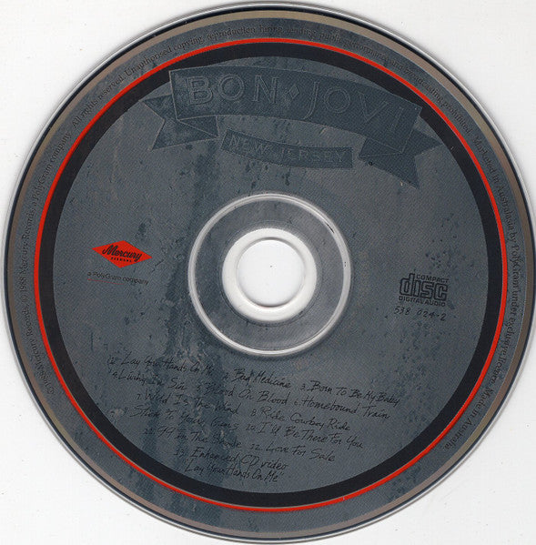 Bon Jovi : New Jersey (CD, Album, Enh, RE, RM)