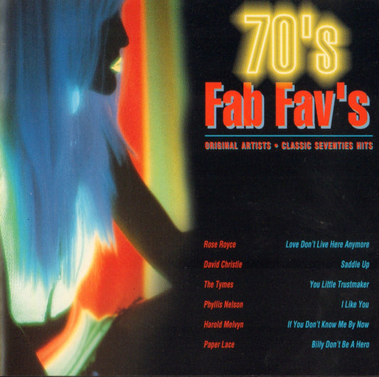 Various : 70's Fab Fav's (CD, Comp)