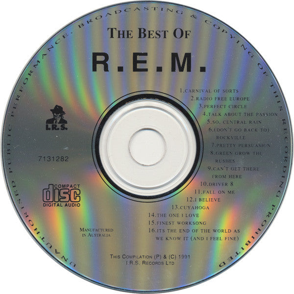 R.E.M. : The Best Of R.E.M. (CD, Comp)