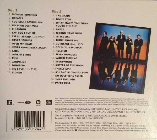 Fleetwood Mac : The Very Best Of Fleetwood Mac (2xCD, Comp, Enh, RM, Sli)