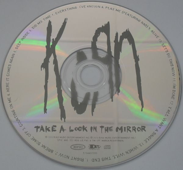 Korn : Take A Look In The Mirror (CD, Album)