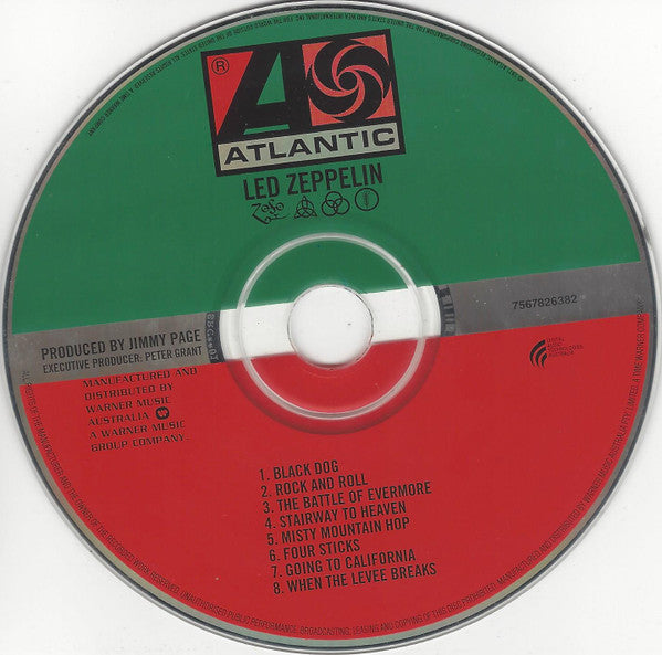 Led Zeppelin : Untitled (CD, Album, RE, RM)
