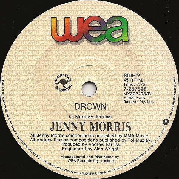 Jenny Morris : Saved Me (7", Single)