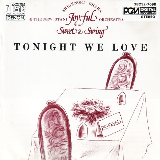 Shigenori Ohara & The New Otani Joyful Orchestra : Tonight We Love (CD, Album)