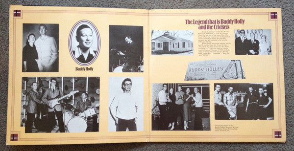 Buddy Holly And The Crickets (2) : The Legend That Is Buddy Holly And The Crickets (20 Golden Greats) (LP, Comp, Gat)