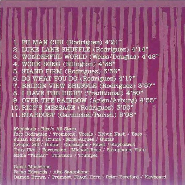 Rico & All Stars : Rico's Message (CD, Album, RE)