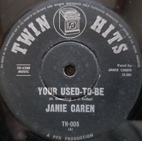 Janie Caren / Chet Avery : Your Used-To-Be / Walk Like A Man (7", Single)