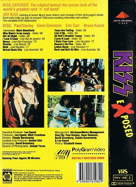 Kiss : Exposed (VHS, Comp)