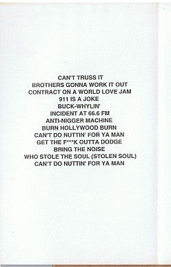 Public Enemy : Tour Of A Black Planet (VHS)