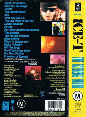 Ice-T : The Iceberg Video (VHS, PAL)