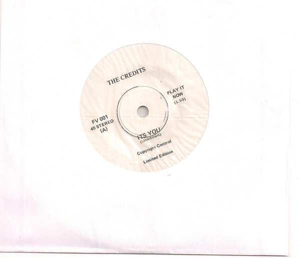 The Credits : It's You / Fazed Dazed (7", Single)