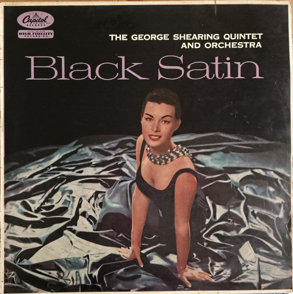 The George Shearing Quintet And Orchestra* : Black Satin (LP, Album, Mono, 1st)