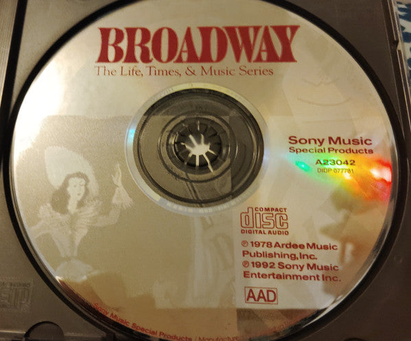 Various : Broadway (The Life, Times, & Music Series) (CD, Comp)