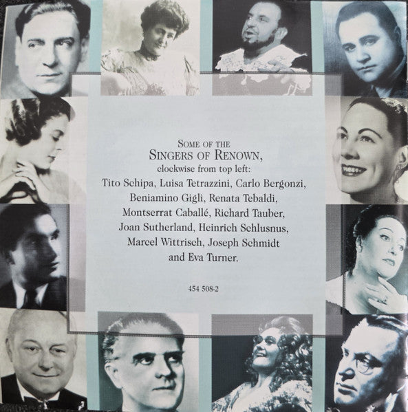 John Cargher, Various : Thirty Years Of Singers Of Renown (CD, Comp)