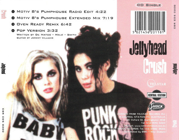 Crush : Jellyhead (CD, Single)