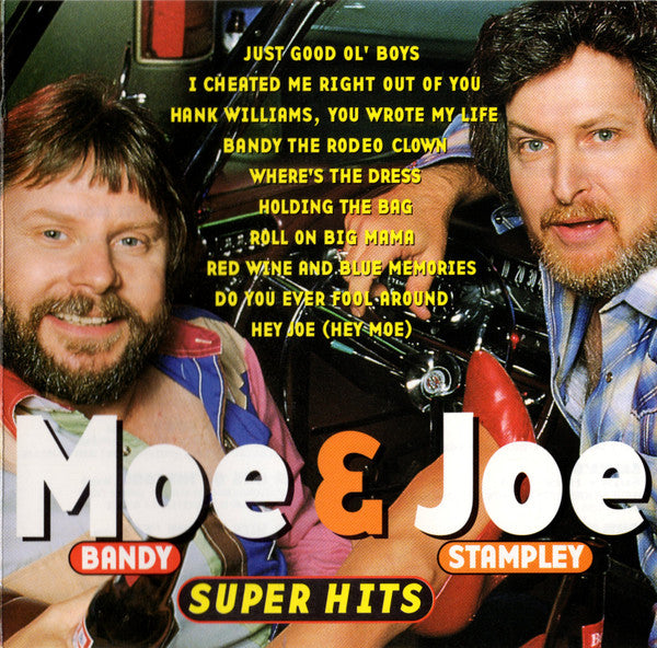 Moe Bandy & Joe Stampley : Super Hits (HDCD, Comp)