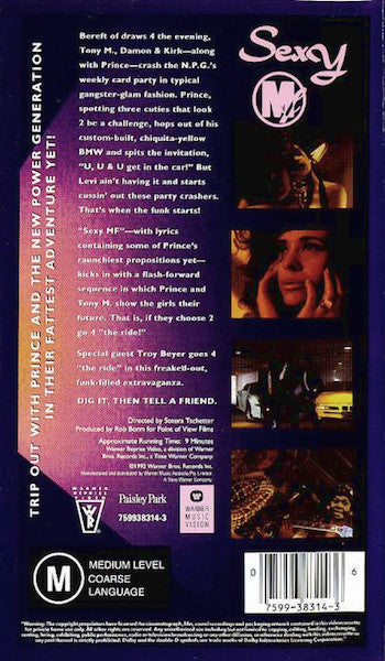Prince And The New Power Generation : Sexy MF (VHS)