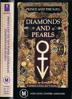 Prince And The New Power Generation : Diamonds And Pearls: Video Collection (VHS, Comp, PAL)