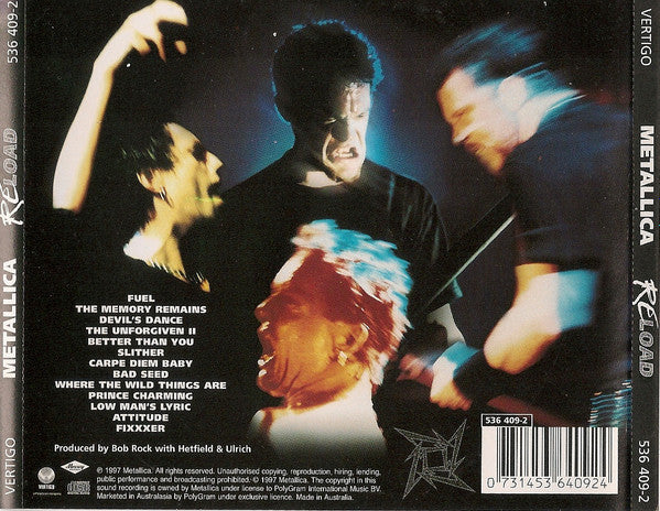 Metallica : Reload (CD, Album)