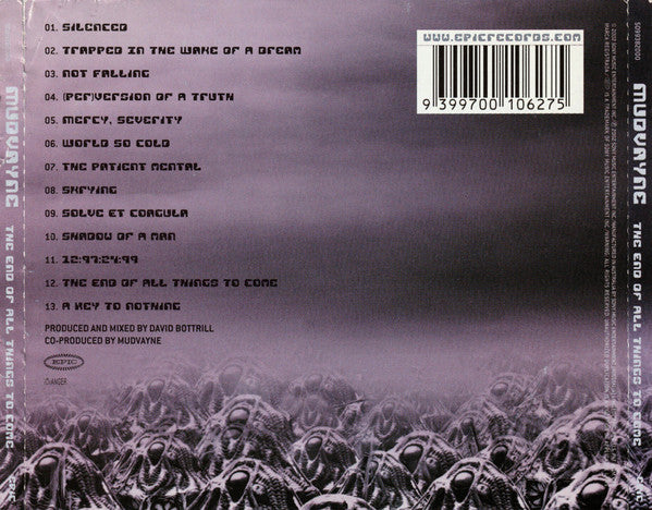 Mudvayne : The End Of All Things To Come (CD, Album)