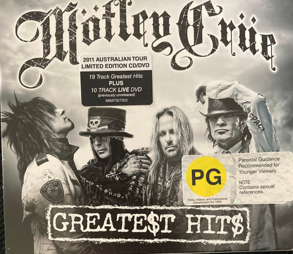Mötley Crüe : Greatest Hits (CD, Comp, RM + DVD + Ltd)