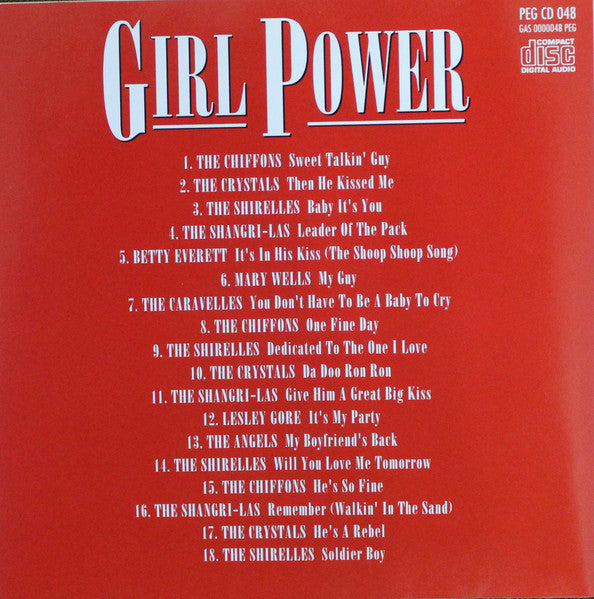 Various : Girl Power - The First Ladies Of Rock'n'Roll (CD, Comp, RP)