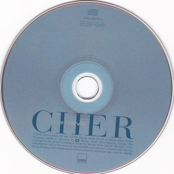 Cher : Believe (CD, Album)