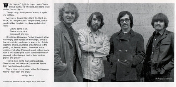 Creedence Clearwater Revival : Creedence Country (CD, Comp, RE, RM)
