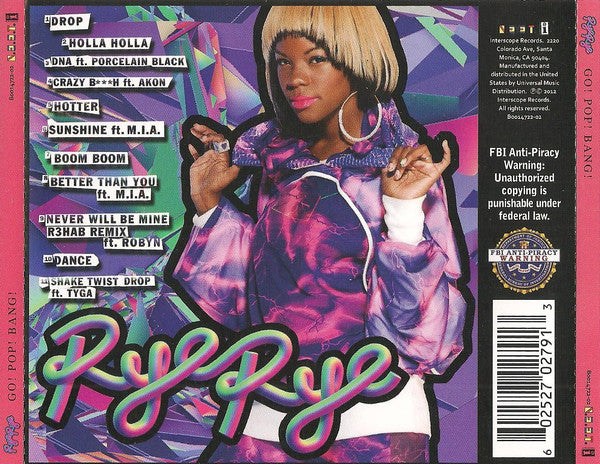 Rye Rye : Go! Pop! Bang! (CD, Album)