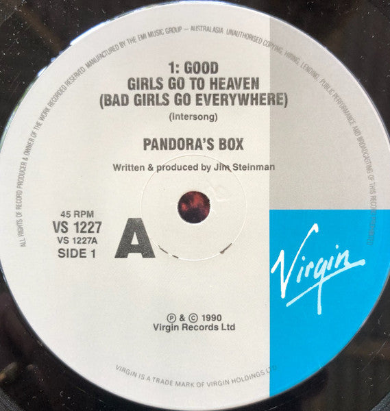 Pandora's Box (2) : Good Girls Go To Heaven (Bad Girls Go Everywhere) (7", Single)