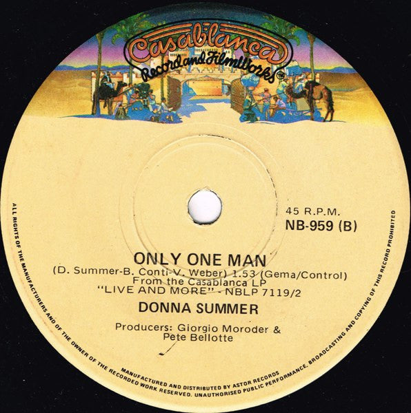 Donna Summer : Heaven Knows (7")