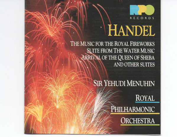 Handel* - Yehudi Menuhin Conducted By Royal Philharmonic Orchestra : Handel - Various Suites (2xCD, Comp)